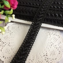 Тесьма самосу, 1,8 см, чорна