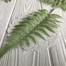 Добавка гілочка папороті, 21 см, зелена, шт.