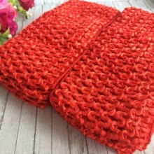 Пов'язка (тонка в'язка), 7 см, червона, ціна за шт.