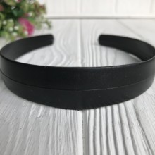 Заготовка для обруча, 3,1 см, чорна (без зубчиків), шт.