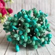 Гілочка з тичинками, морська хвиля, пучок