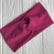 Пов'язка трикотаж рубчик, 11 см, малиновий, шт.