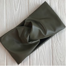 Пов'язка екошкіри (фліс), 12 см, хакі, шт.