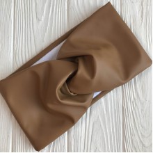 Пов'язка екошкіра (фліс), 12 см, карамельний, шт.