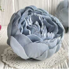 Півонія тканинна, 8 см, сіро-блакитний, шт.