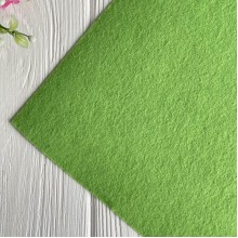 Фетр 1 мм, оливково-зелений, 20х25 см, шт.