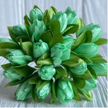 Пролісок, 2 см, мятний, пучок з 20 квіточок