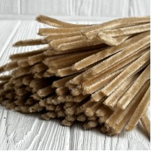 Синельний дріт простий, 30 см, кавовий, шт.