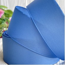 Репс 4 см, волошково-синій, рулон 23 м