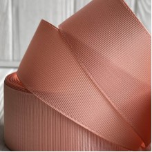 Репс 4 см, абрикосовий, метр