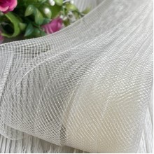 Регилін матовий, 4 см, молочний, метр