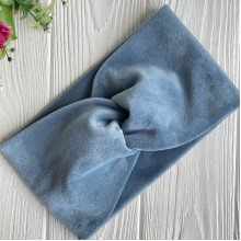 Пов'язка спорт велюр, 12 см, бірюзовий, шт.