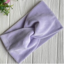 Пов'язка спорт велюр, 12 см, світло-ліловий, шт.