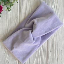 Повязка спорт велюр mini, 9х18 см, світло-лілова, шт.