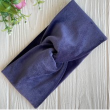 Повязка спорт велюр mini, 9х18 см, синьо-фіолетова, шт.