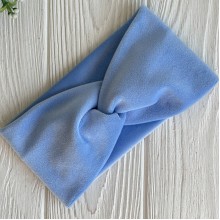 Повязка спорт велюр mini, 9х18 см, блакитна, шт.
