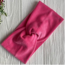 Пов'язка спорт велюр, 12 см, світло-малиновий, шт.