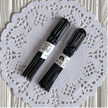 Шпилька для волос, 6 см, черная, связка 10 шт.