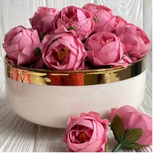 Бутон піона, 4 см, пудровий, шт.