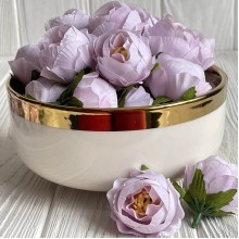 Бутон піона, 4 см, ніжно-лавандовий, шт.