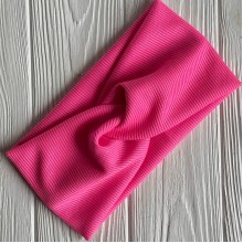 Повязка рубчик, 21х10 см, яскраво-малиновий, шт.