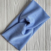 Повязка рубчик, 21х10 см, блакитний, шт.