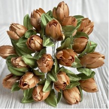 Пролісок, 2 см, насичено-золотий, пучок з 20 квіточок