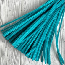 Синельний дріт простий, 30 см, бірюзовий, шт.