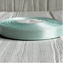 Атлас 0,9 см, фісташковий, рулон 33 м