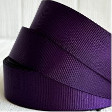 Репс 2,5 см, чорничний, метр