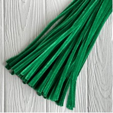 Синельний дріт простий, 30 см, зелений, шт.