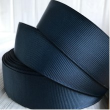 Репс 2,5 см, синьо-зелений, метр