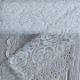 Мереживо стрейчеве з трояндами, 6 см, айворі, метр