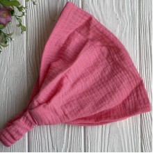 Муслинова бандана, 24х20 см, коралова, шт.