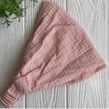 Муслинова бандана, 24х20 см, персиково-пудрова, шт.