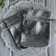 Парчевый мешочек, 7х9 см, серебро, шт.