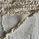 Кружево вязаное на резинке (№ТВ-1087), молочное, 15 мм, метр