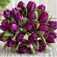 Пролісок, 2 см, бузково-фіолетовий, пучок з 20 квіточок