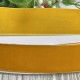 Стрічка велюр, 2,5 см, темно-жовтий, метр