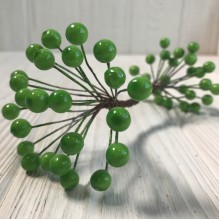 Калина глянсова, 8 мм, яскраво-зелена, шт.