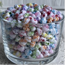 Намисто Кітті, кольоровий мікс, асорті з 10 шт.