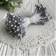 Тичинки маленькі, 2 мм, срібні