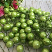 Калина розсипом, 12 мм, світло-зелений, за 10 шт.