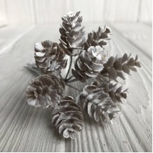 Гілочка хмелі маленька, 11 см, білий, шт.