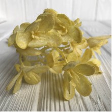 Гілочка з квітами фрезії, 17 см, жовтий, шт.