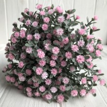 Зелень гіпсофіли (букет), 30 см, світло-рожевий, 10 шт.