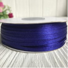 Атлас 0,3 см, синьо-фіолетовий, рулон 225 м