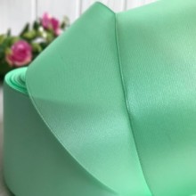 Атлас 5 см, м'ятний, рулон 33 м