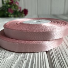 Атлас 0,9 см, ванільно-пудровий, рулон 33 м