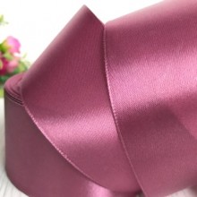 Атлас 5 см, баклажановий, рулон 33 м